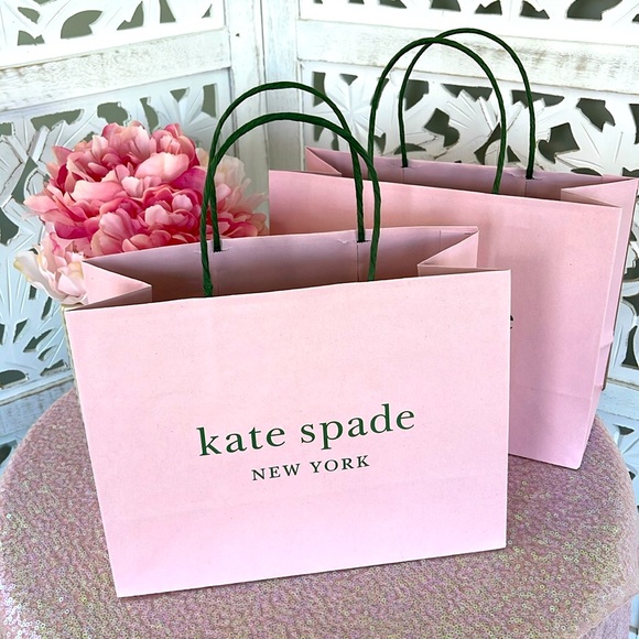 🆕♠️KATE SPADE NEW YORK GIFT BAGS/2 - Picture 1 of 4